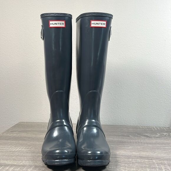 Women's Original Tall Gloss Rain Boots - Picture 3 of 8